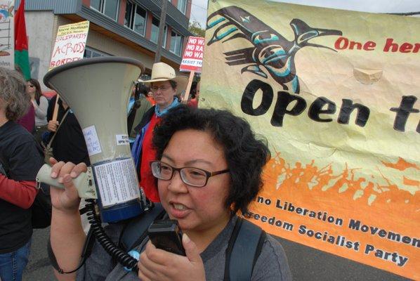 Defending immigrant rights on May Day in Seattle