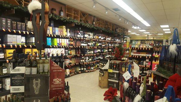 Wine section