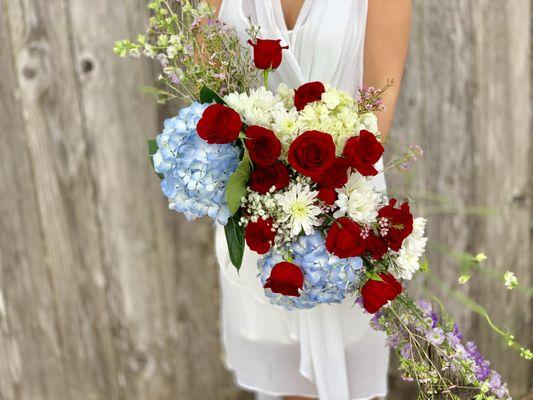 Unique bride bouquet