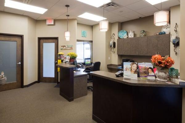 Reception area