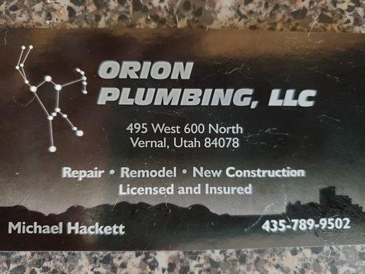 Orion Plumbing