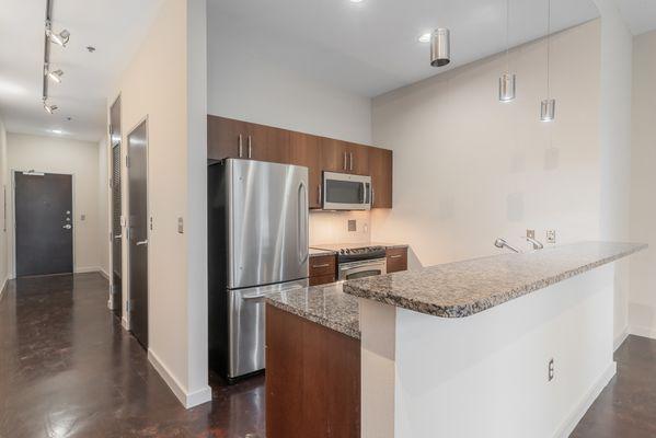 Granite countertops in select units - Main 3 Downtown