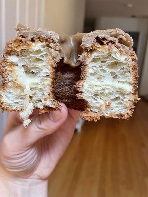 Layers of the cronut!