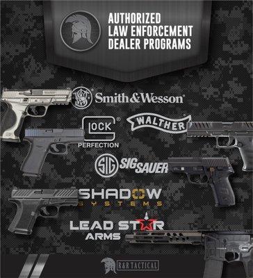 Law enforcement discounts available