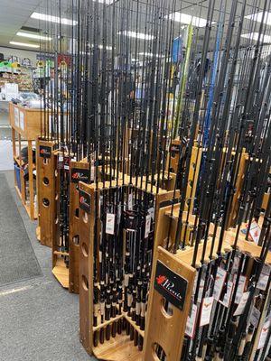 From expensive to totally affordable, whatever rod you need they have it in stock.