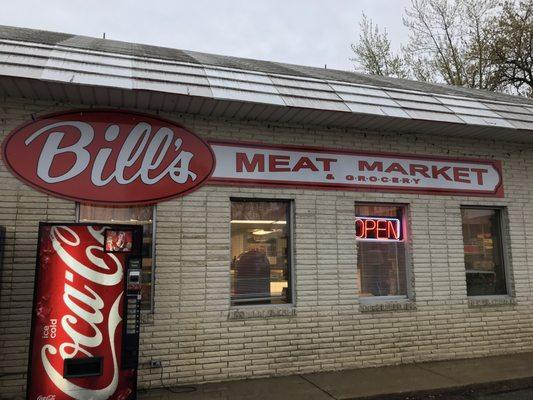 Peru, Indiana's special meat market on Main Street.