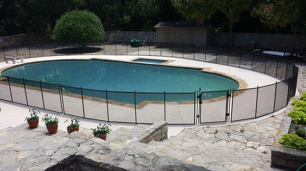 Removable Pool Fence in Dallas