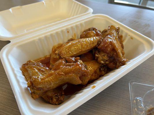 Chicken Wings with Wing and a Prayer Sauce