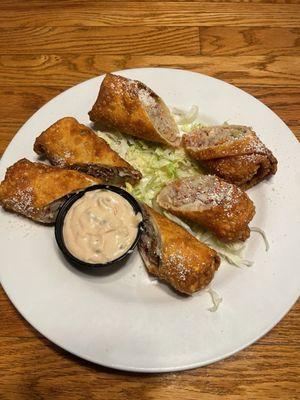 Corned Beef egg rolls