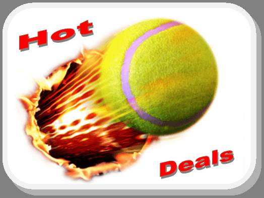 Closeout deals and special offers on tennis racquets, tennis shoes, tennis clothes, tennis stringing, and more by TFC Tennis