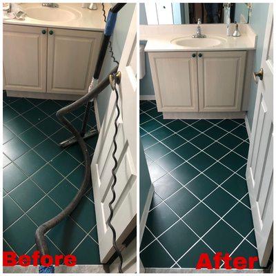 Tile and grout cleaning