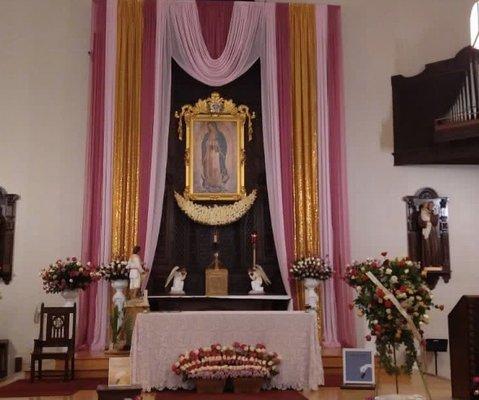 Así se lució este año 2020 en honor a nuestra Señora d e Guadalupe