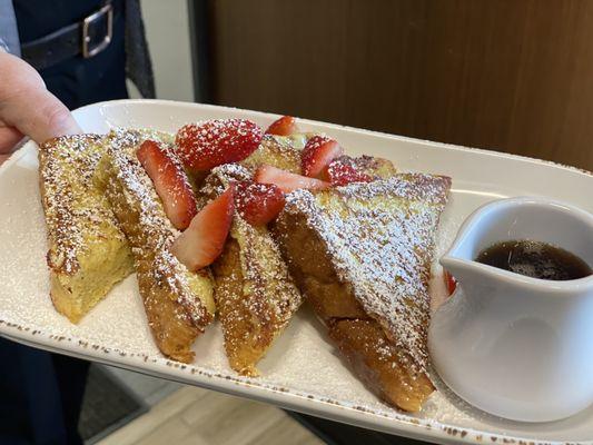 Strawberry French toast