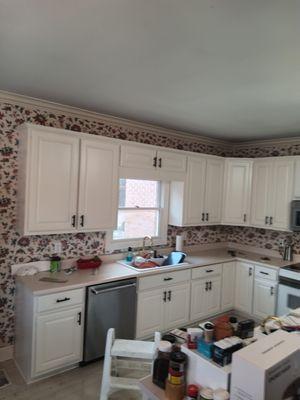 After pics of cabinet job in rogersville Alabama