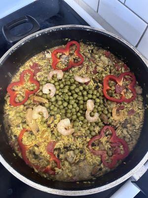 Paella y el q venga