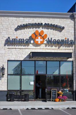 Crestwood Crossing Animal Hospital at 121st and Sheridan. Highly recommend!