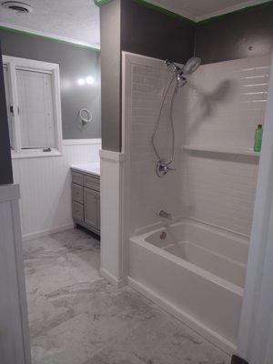 Bathroom renovations