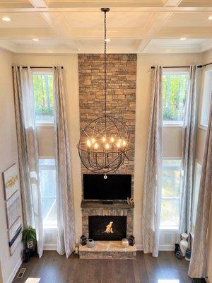 Family Room Chandelier