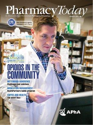 Owner, Travis Hale, featured on the Mar '18 cover of Pharmacy Today magazine