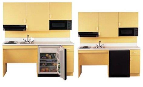 KitchenSystems.com Kitchenette 72" Wide Model: KSEHC72 From $3,684