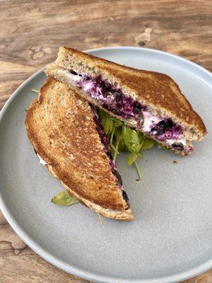 Blueberry Bacon Grilled Cheese