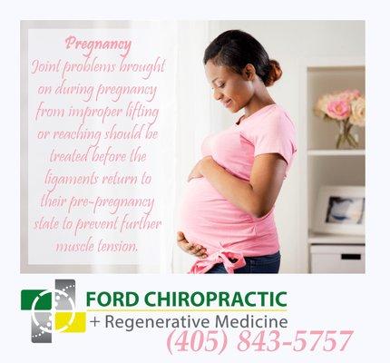 Oklahoma City, Pregnancy can be hard. Call Ford Chiropractic. (405) 843-5757 www.Get-Adjusted.net #okcgetadjusted #fordchiropracticokc