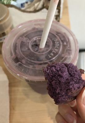 Ube cookie