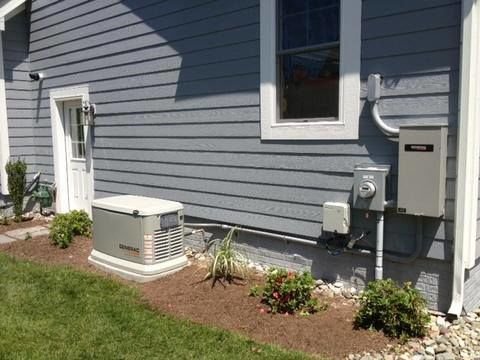 Generac Installation with transfer switch