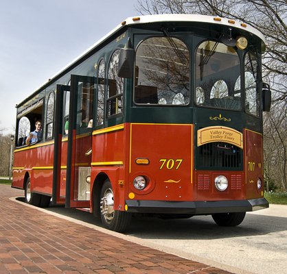 Trolley Tours of Valley Forge National Historical Park offered seasonally