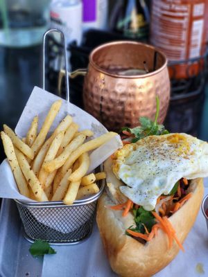 Super Bahn Mi Combo with the Watermelon Mule