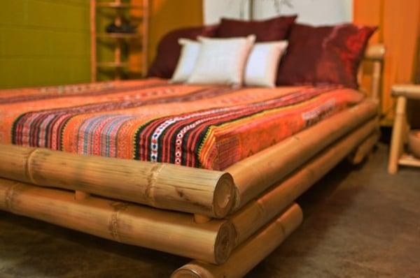 Sleep in peace and harmony in this elegant Chiang Mai Bamboo Bed.