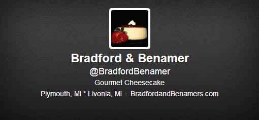 Join us on Twitter: @BradfordBenamer