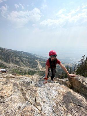 Rock climbing - Jackson Hole