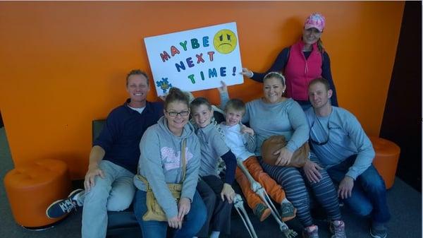 Awesome group visiting Escape Kings from Florida.  We enjoyed hosting Aztec Ruins for some great family fun!