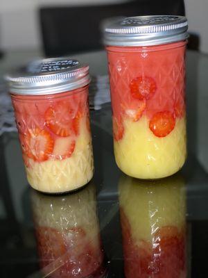 Strawberry Pineapple Infused SeaMoss 100% natural wildcrafted