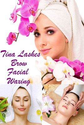 Lashes 
Waxing
Facial: peel skin, renew skin, vitamin facial