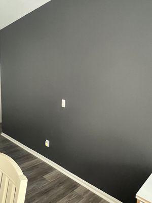 Repainted our accent wall