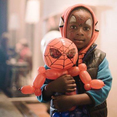 Spiderman Balloon Art by Bazinga New York