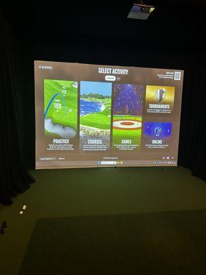 Golf simulator