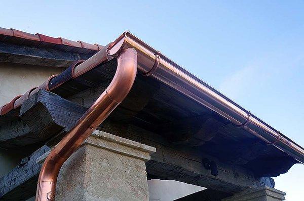 Half Round Copper Gutter