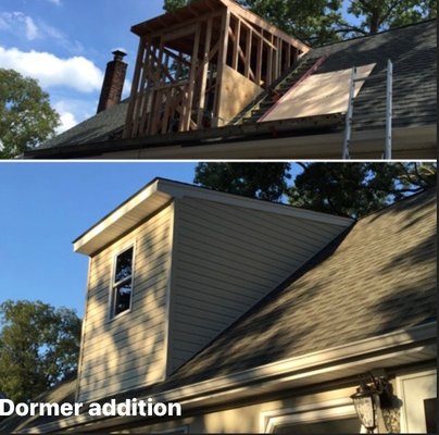 Dormer addition