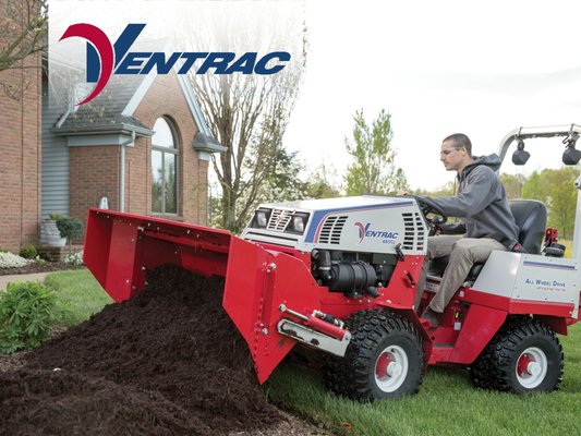 Ventrac Power Buck Mulch Bucket