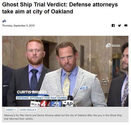 Ghost Ship Acquittal.