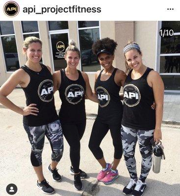 API Project Fitness