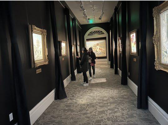 Feels like you are at a mini art museum but with price tags! Art, antiques & jewelry suddenly got a lot more interesting!