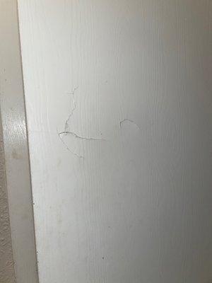 punched door