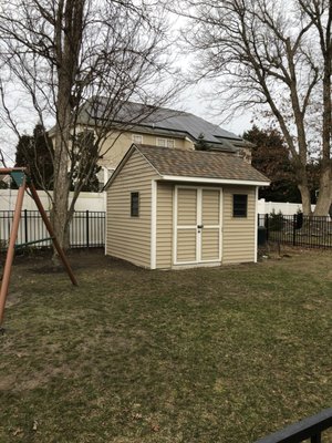 Shed Roof and Siding