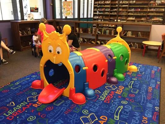 Tunnel caterpillar for kids