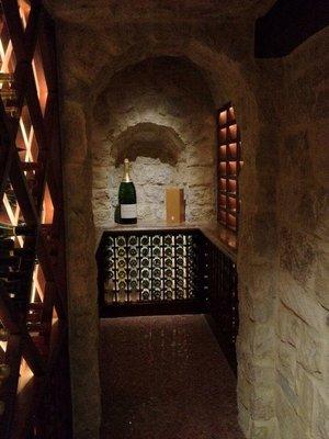 Wine room in Palo Alto