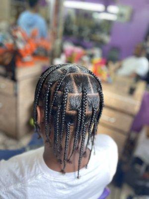 Men braids